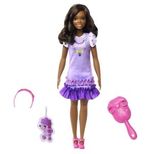 Mattel Barbie HLL18 Moja Prvá Barbie Bábika –Čiernovláska s pudlíkom 25HLL20
