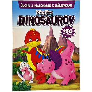 FONI-BOOK V krajine Dinosaurov +50 nálepiek 945542 - Kniha