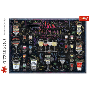 Trefl Trefl Puzzle 500 - Cocktail Menu 37452
