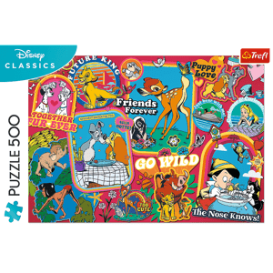 Trefl Trefl Puzzle 500 - Disney: V priebehu rokov / Disney 37465