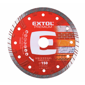 EXTOL 8803033 - Kotúč rezný diamantový, Turbo plus