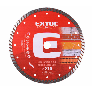 EXTOL 8803035 - Kotúč rezný diamantový, Turbo plus