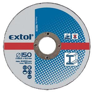 EXTOL 108210 - Kotúč brúsny na kov