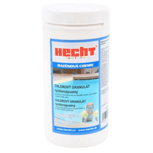 Hecht Rýchlo rozpustný chlórový granulát 501601 - Bazénová chémia, 1kg