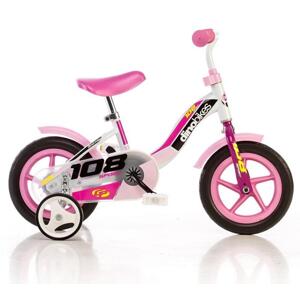 DINO Bikes DINO Bikes - Detský bicykel 10" 108LG - ružový 2017 108LG - Bicykel
