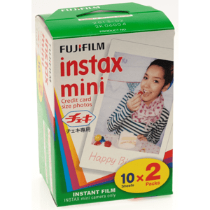 Fujifilm Instax MINI 2x10list 16567828 - Fotopapier určený pre fotoaparáty Instax MINI