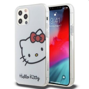 Zadný kryt Hello Kitty IML Head Logo pre Apple iPhone 12/12 Pro, biele 57983116895