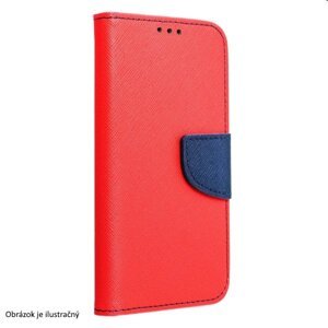 Puzdro FANCY Book pre Motorola Moto G14, červené/modré TEL226496