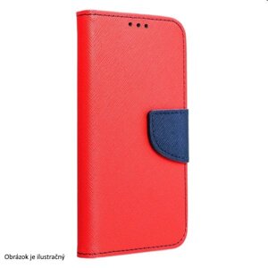 Puzdro FANCY Book pre Xiaomi Redmi Note 12 Pro 5G, červené/modré TEL205309