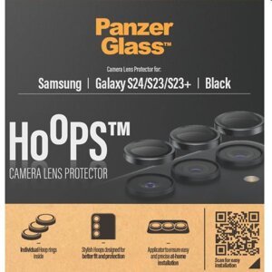 PanzerGlass Ochranný kryt objektívu fotoaparátu Hoops pre Samsung Galaxy S24/S23/S23 Plus 1207