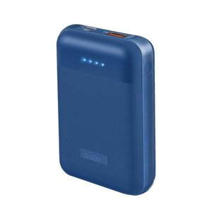 SBS Powerbank 10000 mAh, USB/USB-C PD 20 W, blue - OPENBOX (Rozbalený tovar s plnou zárukou) TEBB10000PD20RUB