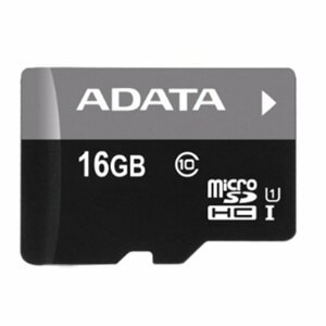 A-Data Micro SDHC Premier 16GB + SD adaptér, UHS-I, Class 10 - rýchlosť 30 MB/s (AUSDH16GUICL10-RA1)