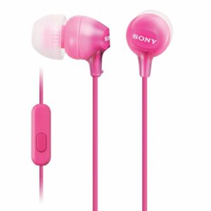 Sony MDR-EX15AP slúchadlá s handsfree, ružová