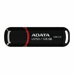 USB kľúč A-DATA UV150, 128GB, USB 3.1 - rýchlosť 90/40MB/s (AUV150-128G-RBK)