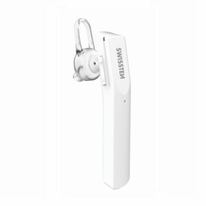 Bluetooth mono headset Swissten UltraLight UL-9, biely 51105100