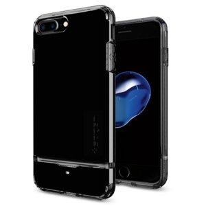 Spigen kryt Flip Armor pre iPhone 7 Plus - Jet Black 043CS20853