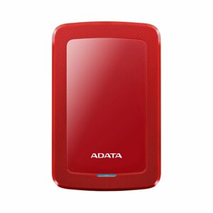 A-Data HDD HV300, 1TB, USB 3.2 (AHV300-1TU31-CRD), Red