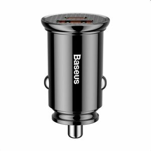 BASEUS Circular nabíjačka do auta s 2 × USB CCALL-YD01, čierna