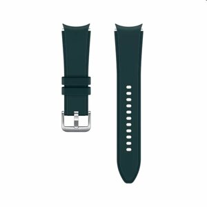 Náhradný športový remienok s ryhovaním pre Samsung Galaxy Watch4 (veľkosť S/M), green