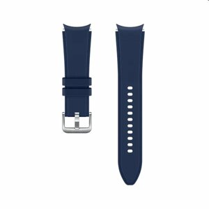 Náhradný športový remienok s ryhovaním pre Samsung Galaxy Watch4 (veľkosť S/M), navy