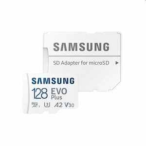 Samsung EVO Plus Micro SDXC 128GB (2021) + SD adaptér