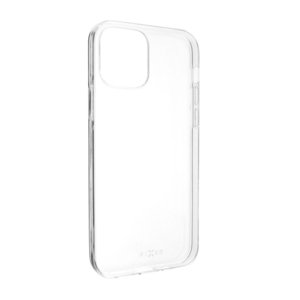 Ultratenké TPU gélové puzdro FIXED Skin pre Apple iPhone 12/12 Pro, 0,6 mm, číre FIXTCS-558