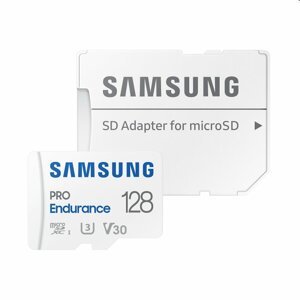 Samsung PRO Endurance Micro SDXC 128 GB , SD adaptér