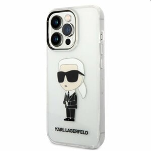 Puzdro Karl Lagerfeld IML Ikonik NFT pre Apple iPhone 14 Pro, transparentné 57983112424