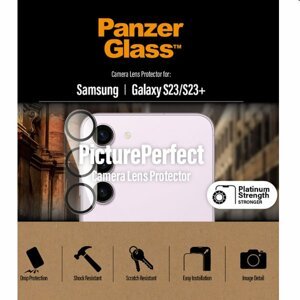 PanzerGlass ochranný kryt objektívu fotoaparátu pre Samsung Galaxy S23/S23 Plus 0439