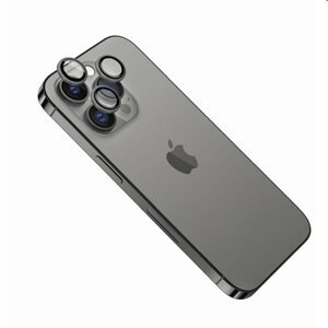 FIXED Ochranné sklá šošoviek fotoaparátov pre Apple iPhone 13 Pro/13 Pro Max, šedé FIXGC2-725-GR