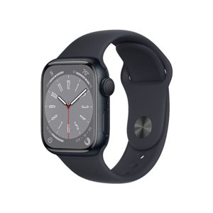 Apple Watch Series 8 GPS 45mm Midnight Aluminium Case with Midnight Sport Band - OPENBOX (Rozbalený tovar s plnou zár