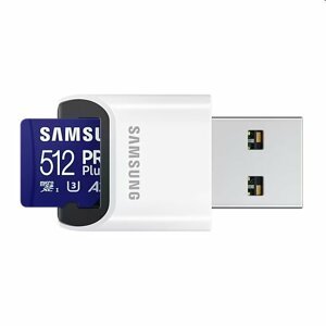 Samsung PRO Plus Micro SDXC 512GB + USB adaptér