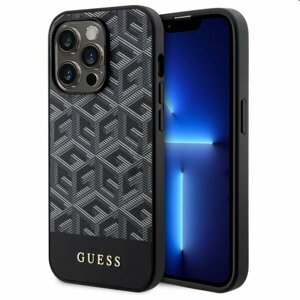 Puzdro Guess PU G Cube MagSafe pre Apple iPhone 15 Pro Max, čierne 57983116698