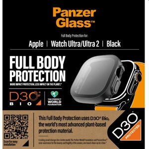 Tvrdené sklo Full Body D3O PanzerGlass pre Apple Watch Ultra/Ultra 2