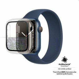 PanzerGlass Full Body AB Glass for Apple Watch 7 45 mm, black - OPENBOX (Rozbalený tovar s plnou zárukou)