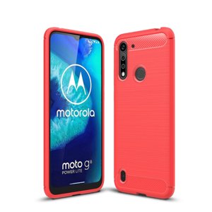 FORCELL FLEXI TPU Ochranný kryt Motorola Moto G8 Power Lite červený