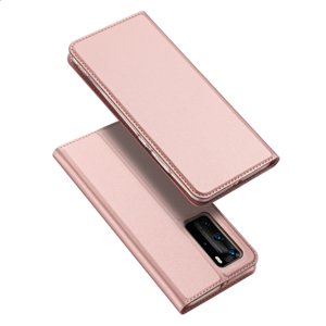 DUX Peňaženkový obal Huawei P40 Pro ružový