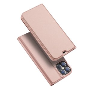 DUX Peňaženkový kryt Apple iPhone 12 Pro Max ružový