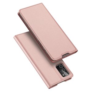 DUX Peňaženkový kryt  Samsung Galaxy Note 20 ružový