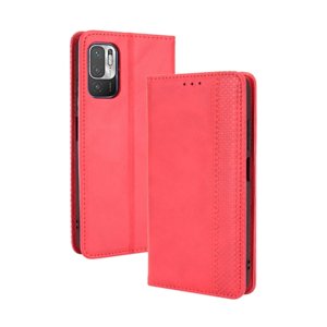 32320
BUSINESS Peňaženkový kryt Xiaomi Redmi Note 10 5G / Poco M3 Pro červený