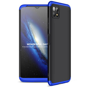 PROTEMIO 33825
360° Ochranný kryt Samsung Galaxy A22 5G čierny-modrý