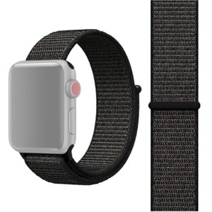 33945
NYLON Remienok Apple Watch 8 / 7 (45mm) / 6 / SE / 5 / 4 (44mm) / 3 / 2 / 1 (42mm) čierny