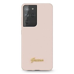 GUESS 39297
GUESS Silikónový obal Samsung Galaxy S21 Ultra 5G ružový