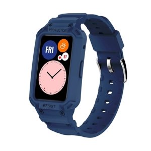 45663
GLACIER Ochranné puzdro s remienkom Huawei Watch Fit / Honor Watch ES modré