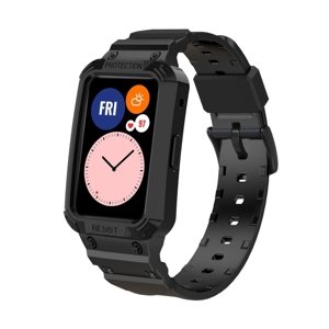PROTEMIO 45666
GLACIER Ochranné puzdro s remienkom Huawei Watch Fit / Honor Watch ES čierne
