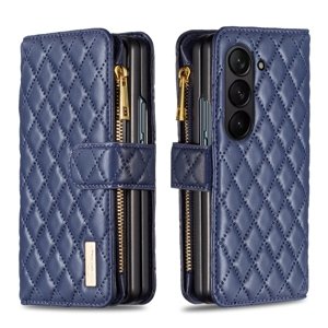 PROTEMIO 63544
LATTICE PLUS Peňaženkové puzdro pre Samsung Galaxy Z Fold5 5G modré